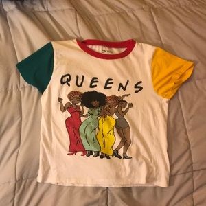 Cute Black Queens T-Shirt